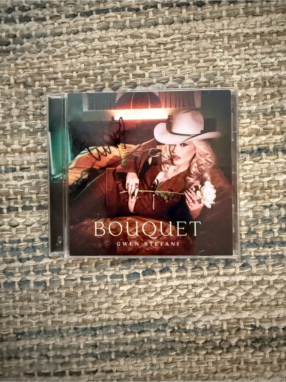 Gwen Stefani "Bouquet" CD - Signed insert - Brown & Cream Artwork